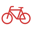 Fahrräder für Hotelgäste (auch mit Kindersitzen)